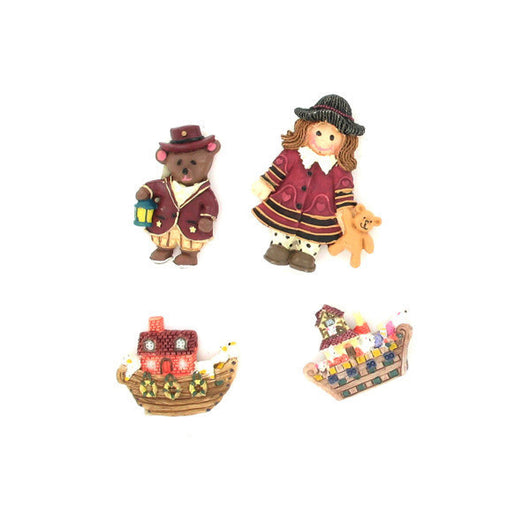 Resin Magnets, Assorted