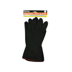 1 Pair Of Industrial Latex Gloves