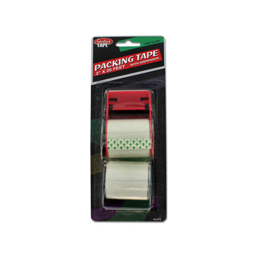 Tape Dispenser With 2 Tape Rolls