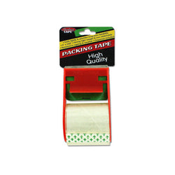 Packing Tape With Plastic Dispenser