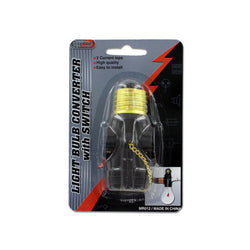 Light Bulb Converter With Switch