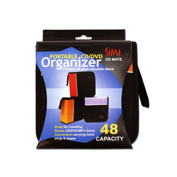 Portable Cd And Dvd Organizer (Assorted Colors)