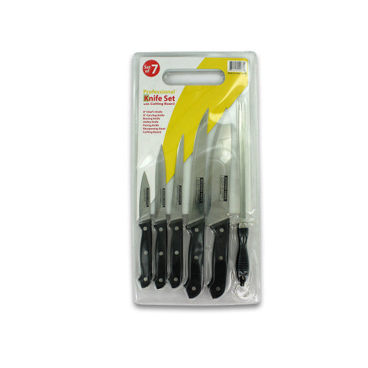 Professional Knife Set With Cutting Board