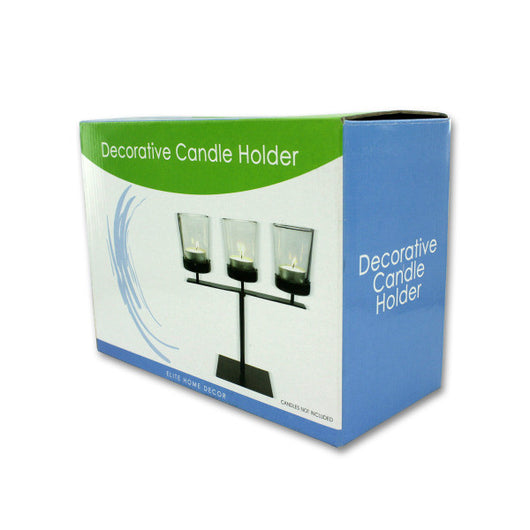3 Piece Decorative Candle Holder Set