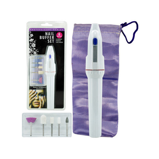 Battery Operated Nail Buffer Set