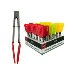 Plastic Kitchen Turner Tongs Counter Top Display