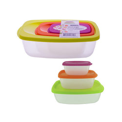 Nesting Rectangular Storage Container Set