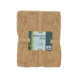 50 X 60 100% Cotton Boucle Throw