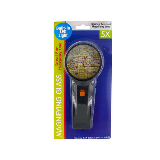 Light-Up 5X Magnifying Glass