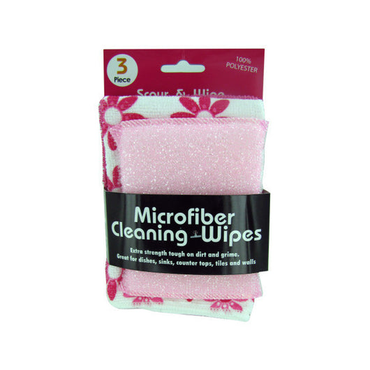 Scour And Wipe Microfiber Cleaning Set