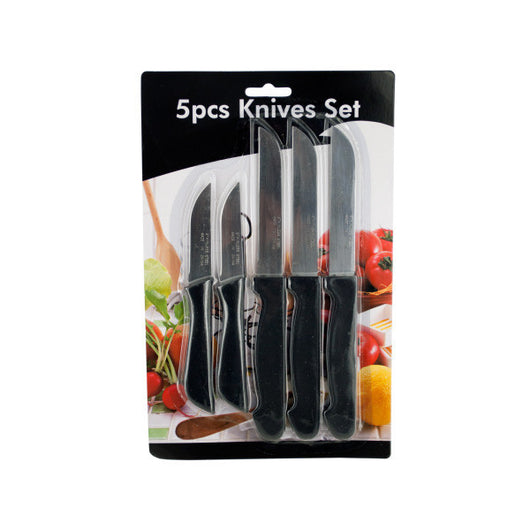 5 Stainless Steel Knife Set
