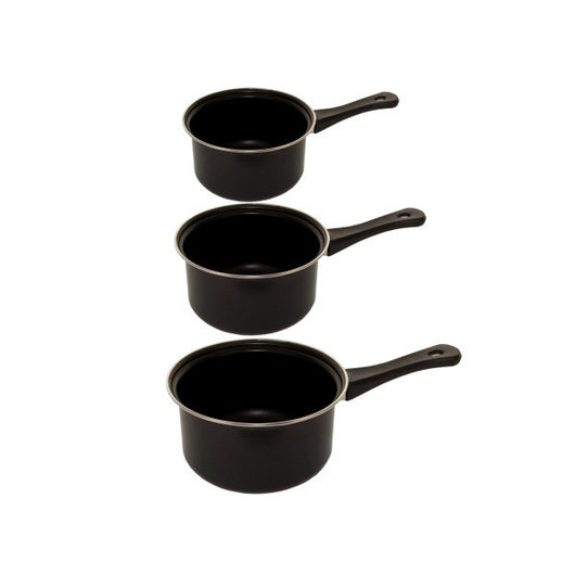 Steel Non-Stick Saucepan Set