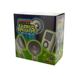 Giant Earbud Speakers