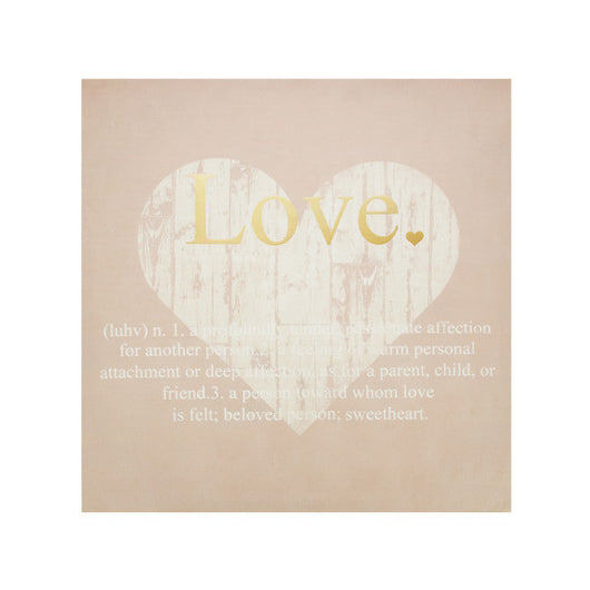 Love Defined Canvas Wall Art Print
