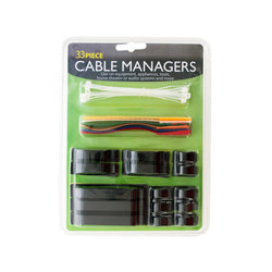 Cable Management Set - 33 Piece