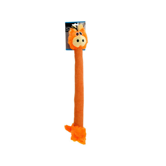 Long Body Giraffe Plush Dog Toy