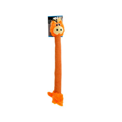 Long Body Giraffe Plush Dog Toy