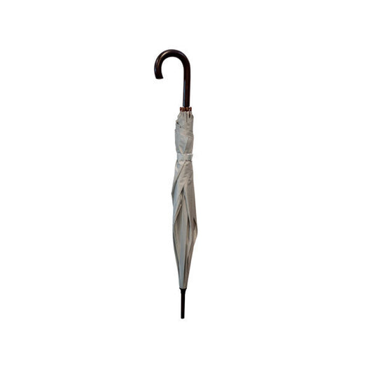 Grey Umbrella With Crook Handle