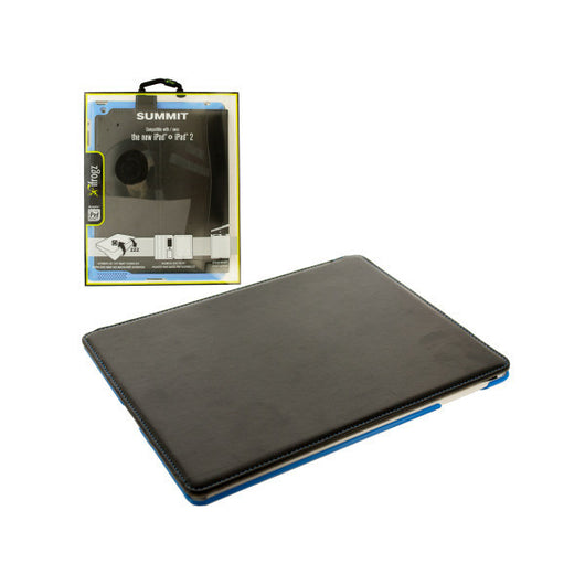 Black & Blue Ifrogz Ipad Snap-In Folio Case