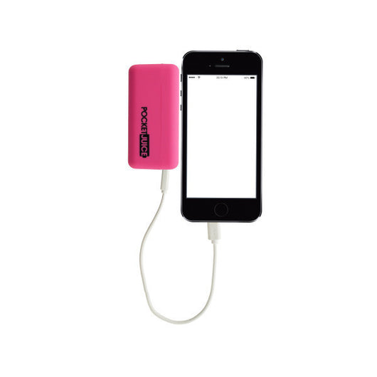Pink Pocket Juice Rechargeable Power Bank