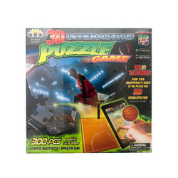 3D Interactive Basketball Puzzle Game