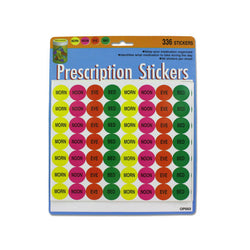 336 Pack Prescription Stickers
