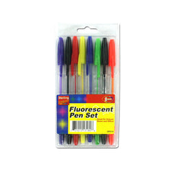 8 Pack Fluorescent Colored Pen Set