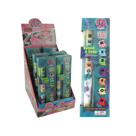 Spin/Snap Letter Pen