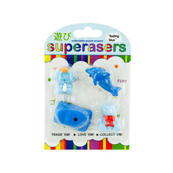 Feeling Blue Erasers