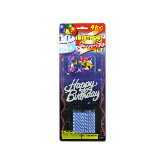 20 Birthday Candle Set