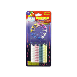 Birthday Candles With Holders
