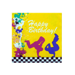 18 Pack 80`S Birthday Napkins