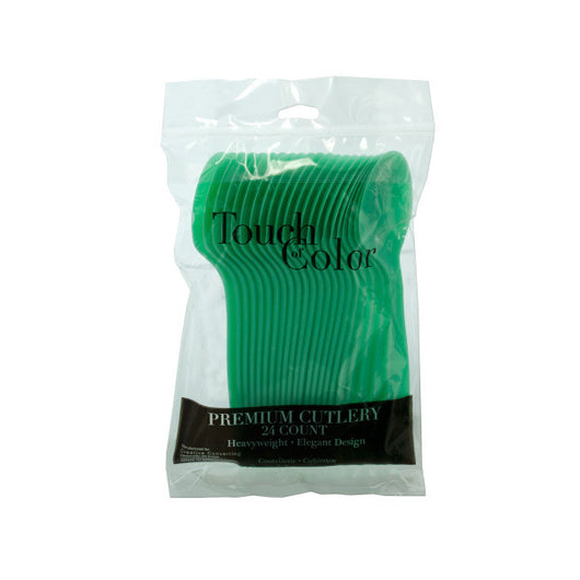 24 Pack Sea Plastic Spoons