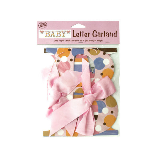 Baby Letter Garland