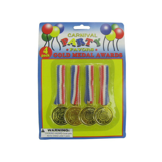 Gold Medal Party Favor Awards