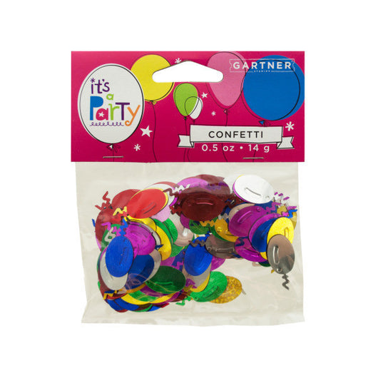 Festive Balloons Confetti