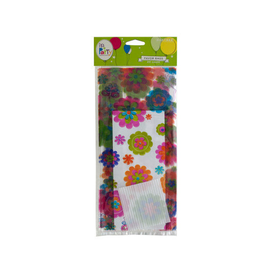 Garden Party Cello Favor Bags