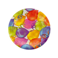 Birthday Balloons Cocktail Plates