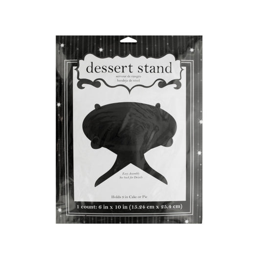 Black Glitz Dessert Stand