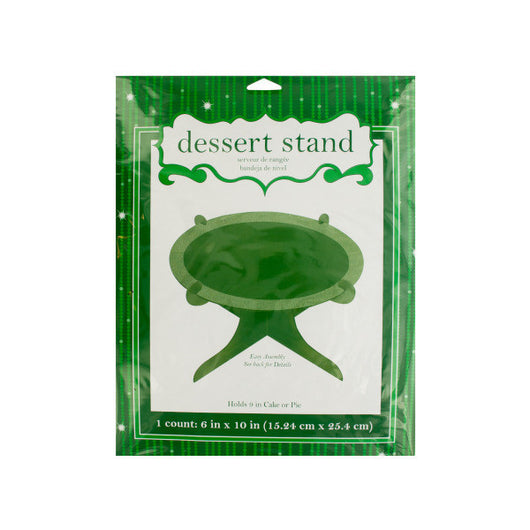 Green Glitz Dessert Stand