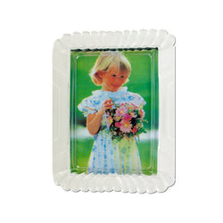 Clear Photo Frame With Hearts Design