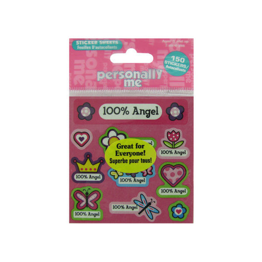 100% Angel Small Stickersx1