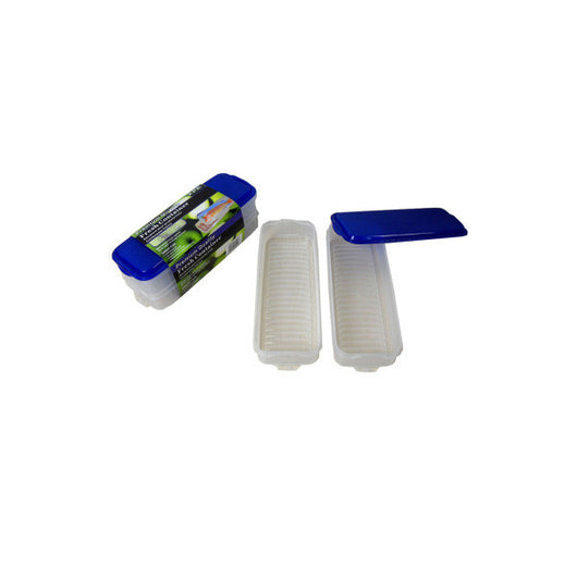 Rectangular Plastic Storage Container, Pack Of 2