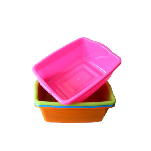 Colorful Plastic Oblong Basins