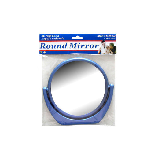 Round Mirror On Stand
