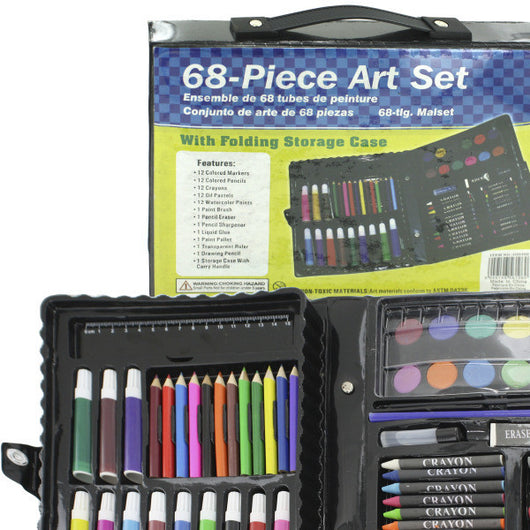 68-Piece Art Set In Box