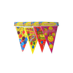 Bright Birthday Banner, Four Designs