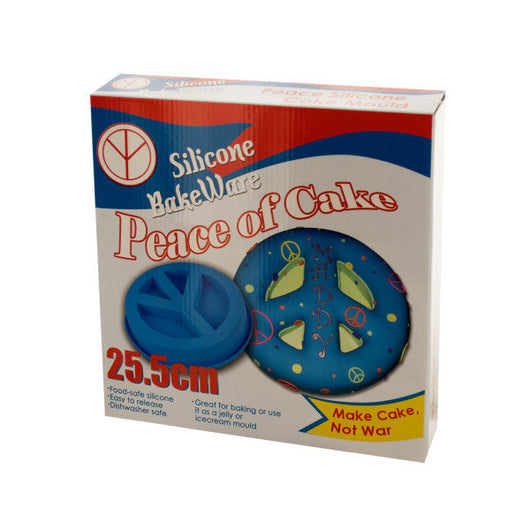 Silicone Peace Sign Cake Mold