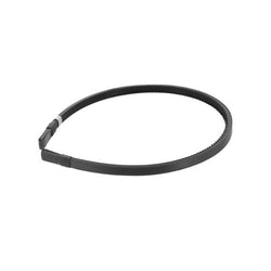 Simplicity 1/4 Inch Grey Satin Headband
